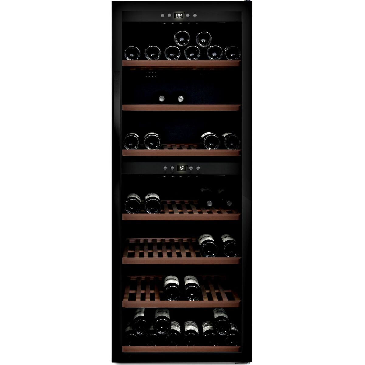WineExpert 126 vinkjøleskap, sort