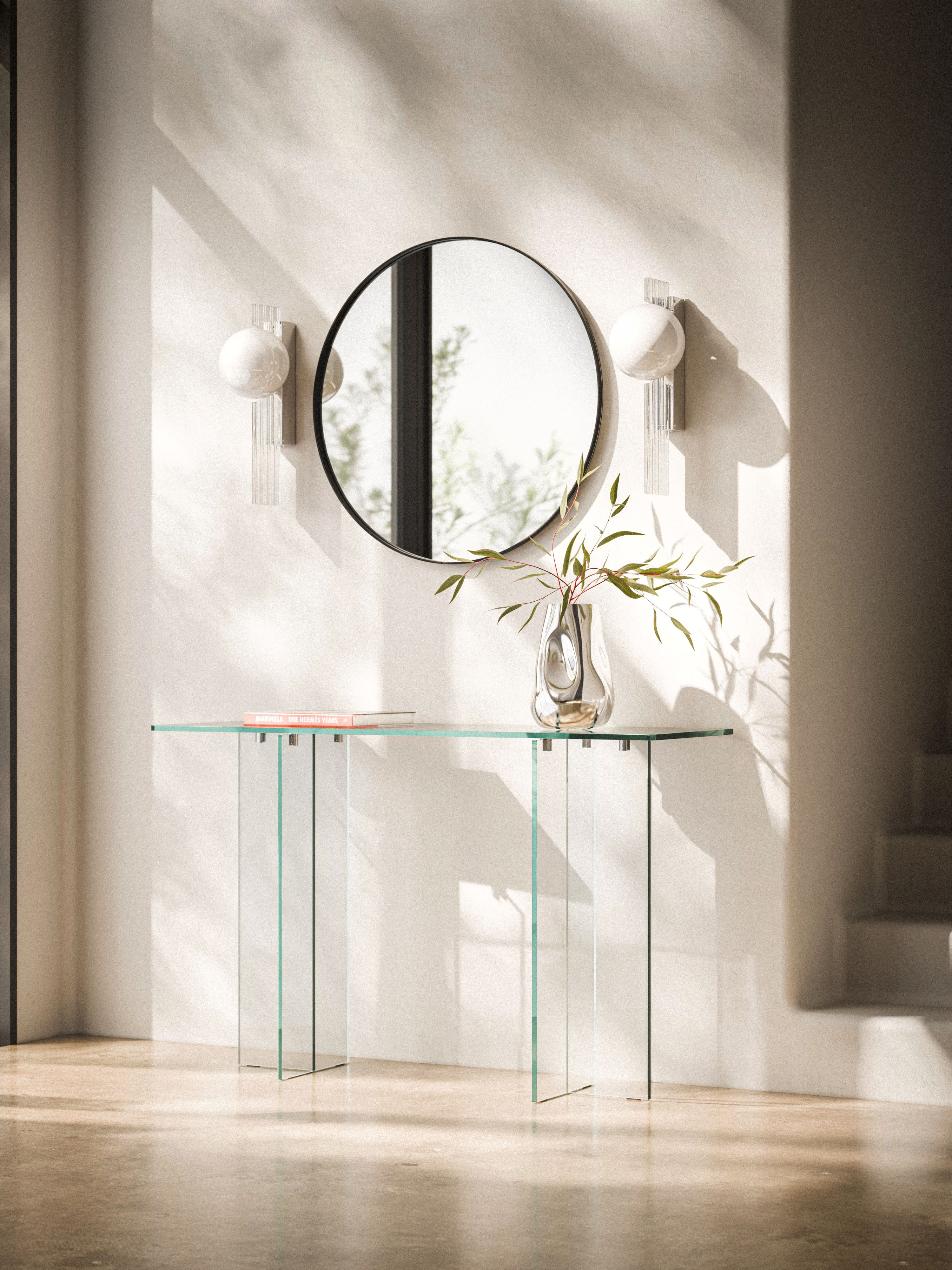 Glazen wandtafel Anouk