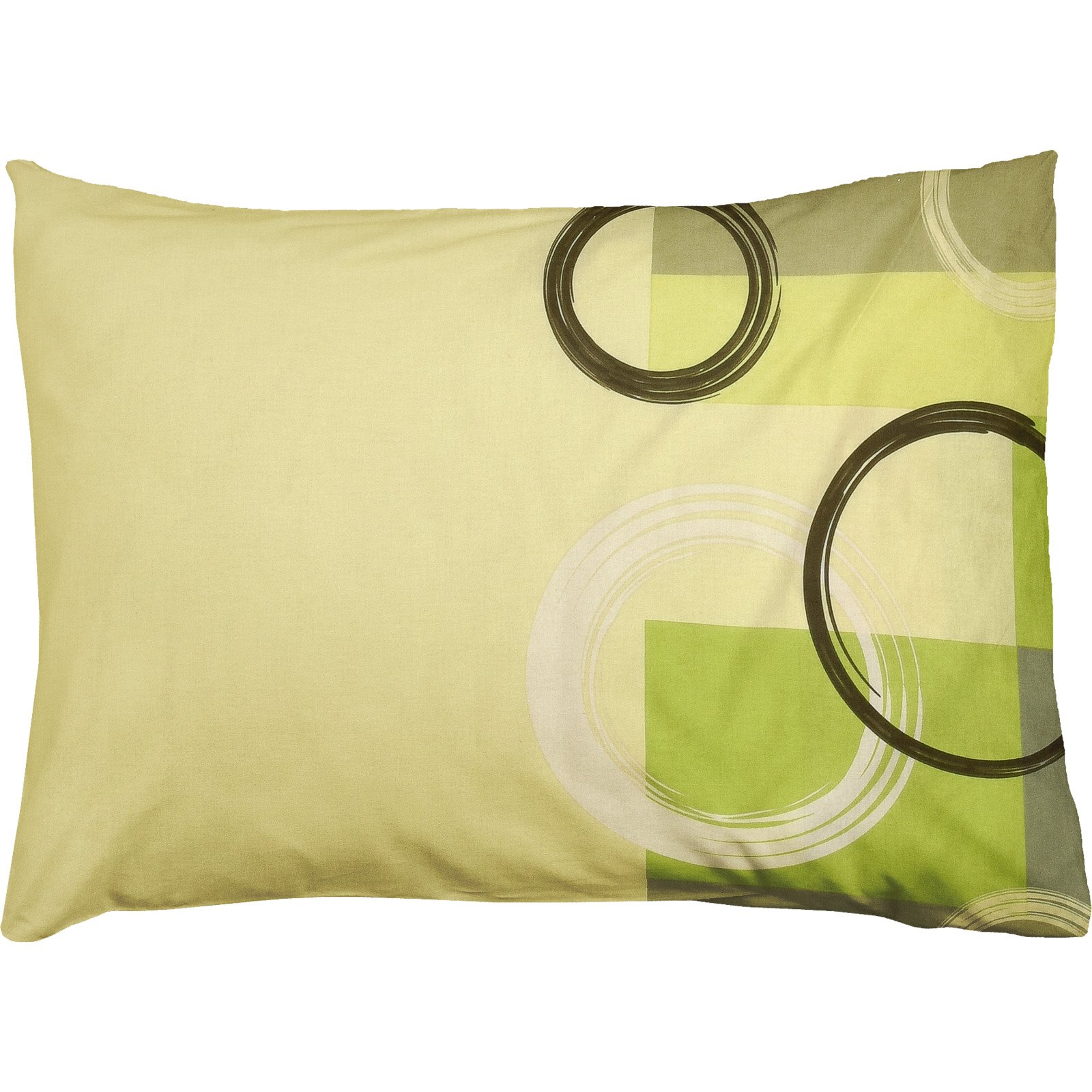 Bettwäsche Renforcé Bubble grün 160x210 65x100 Bettanzug Nord