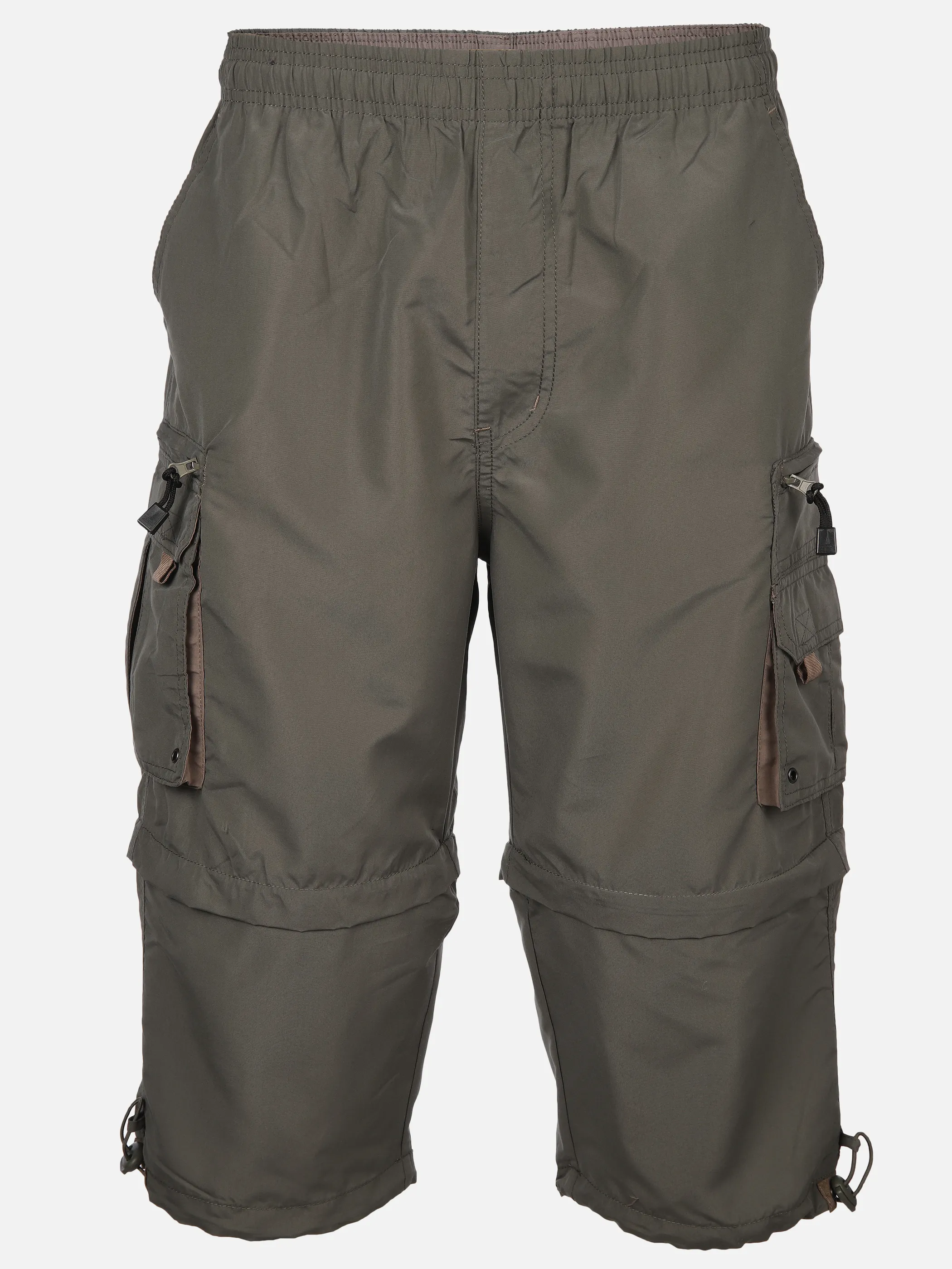 Herren Caprihose mit Zippfunktion