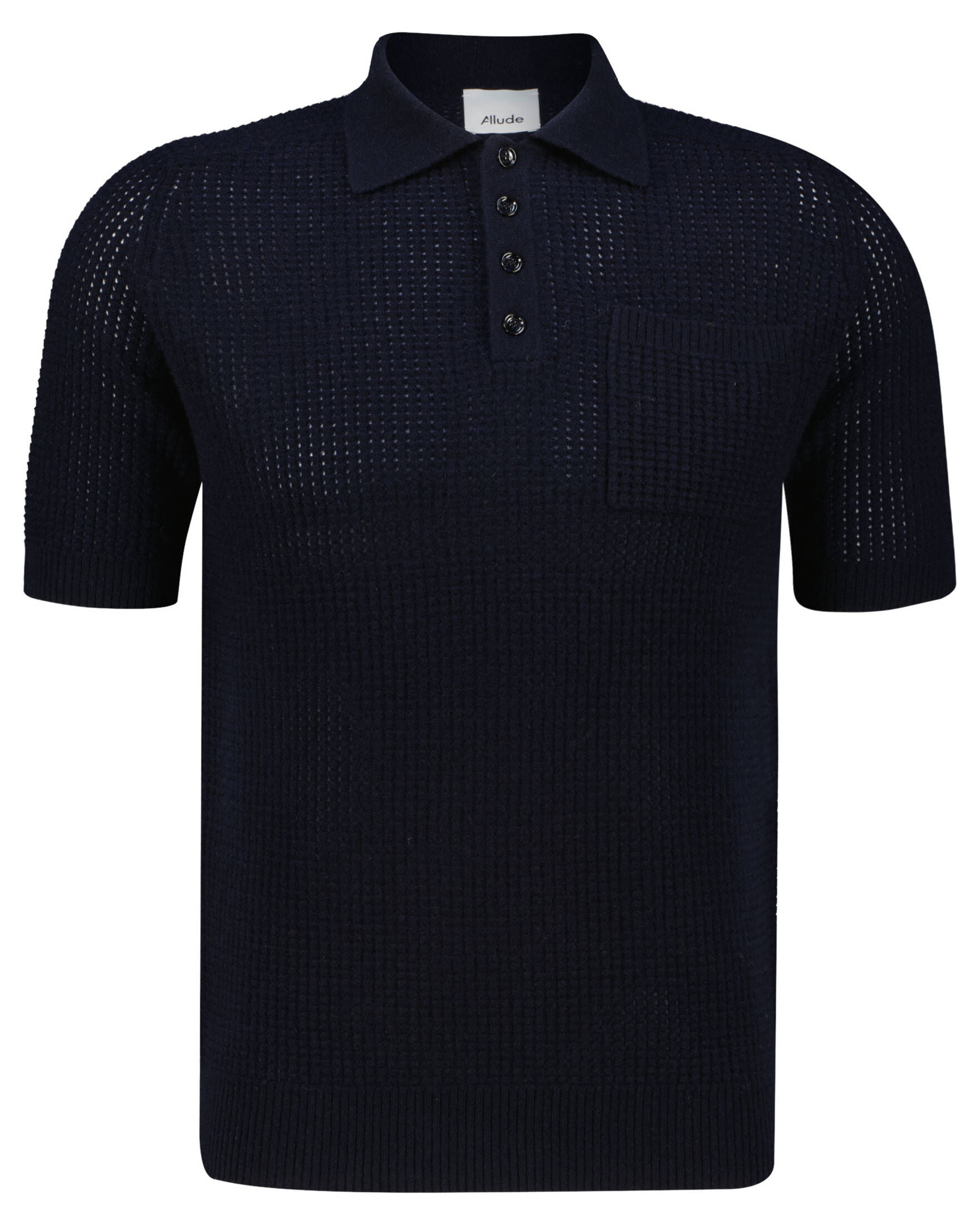 Allude| Herren Poloshirt mit Kaschmir