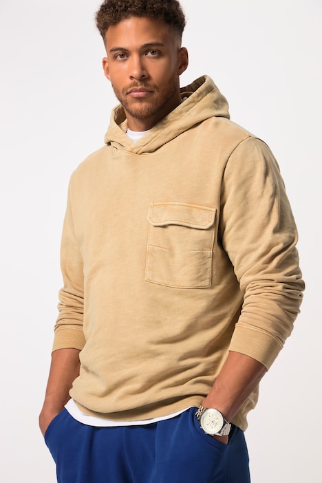 STHUGE Hoodie, Kapuze, Vintage Look, bis 8 XL