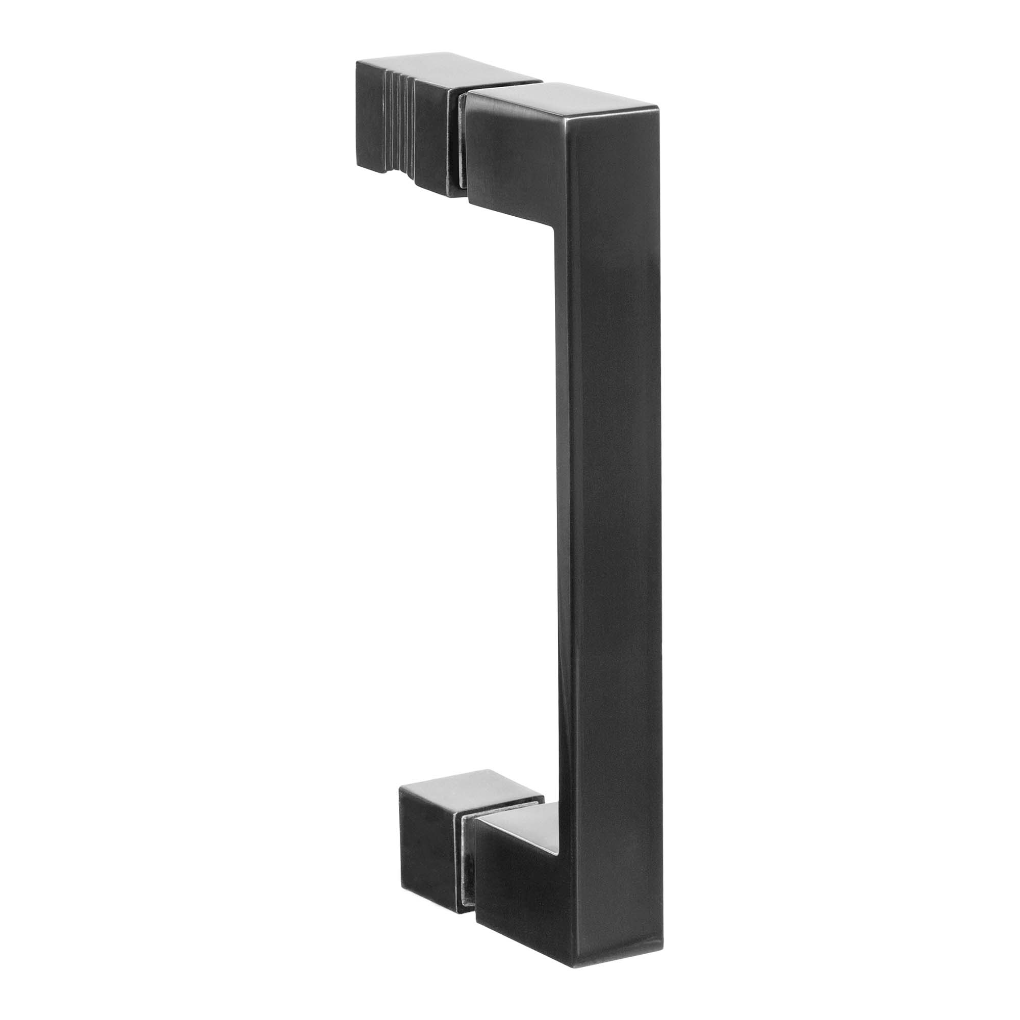Brauer JC profielloze nisdeur 160cm met 60cm deur gunmetal geborsteld