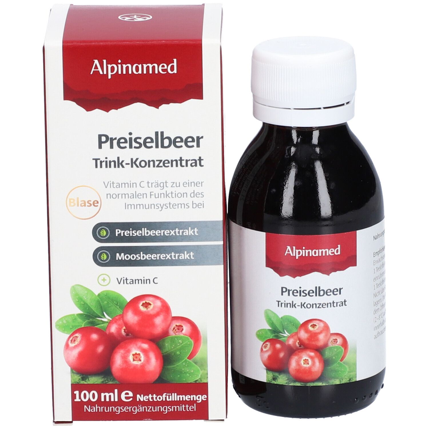 Alpinamed® Preiselbeer Trink-Konzentrat