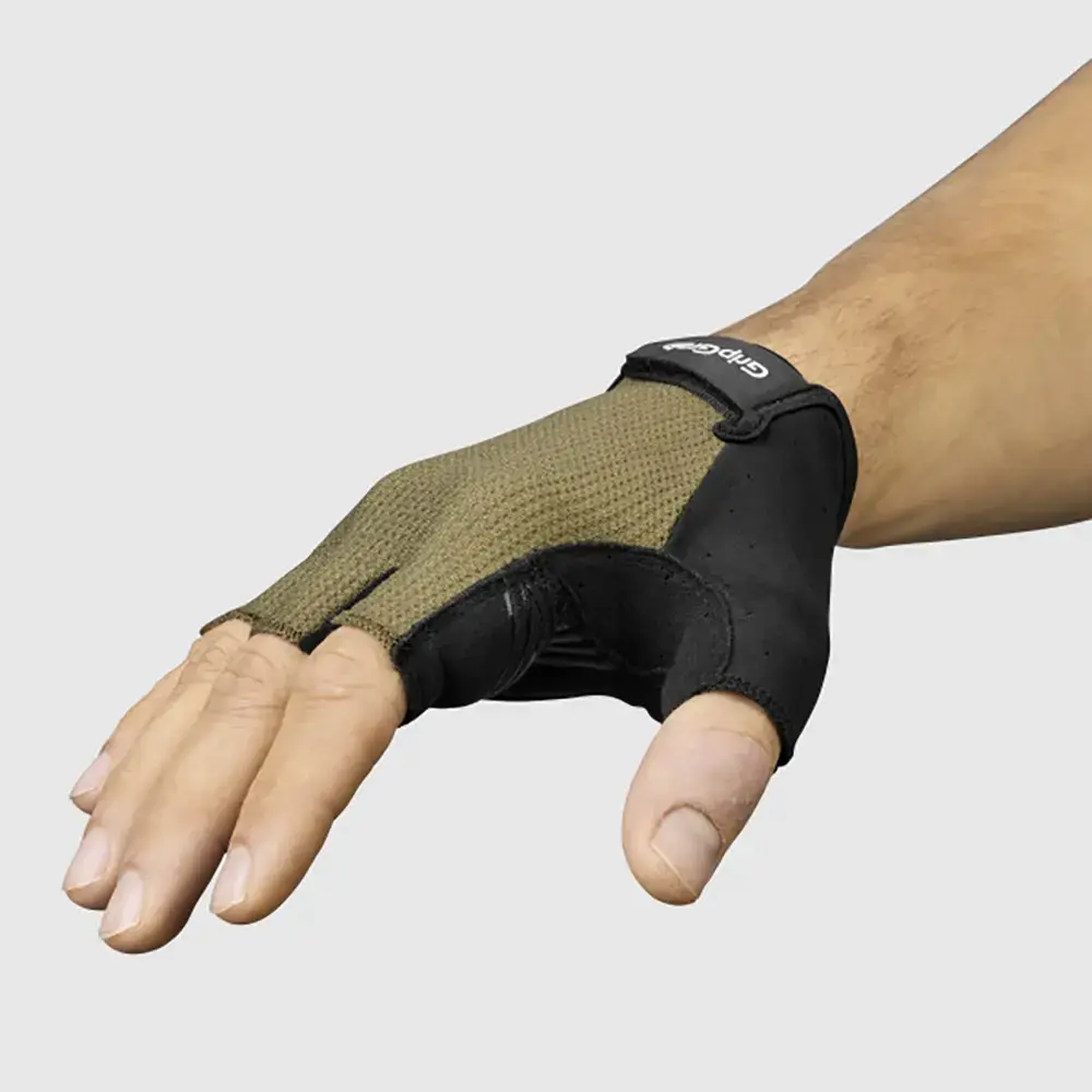GripGrab EXPLR RC Max Padded Zomer Fietshandschoenen Olijfgroen