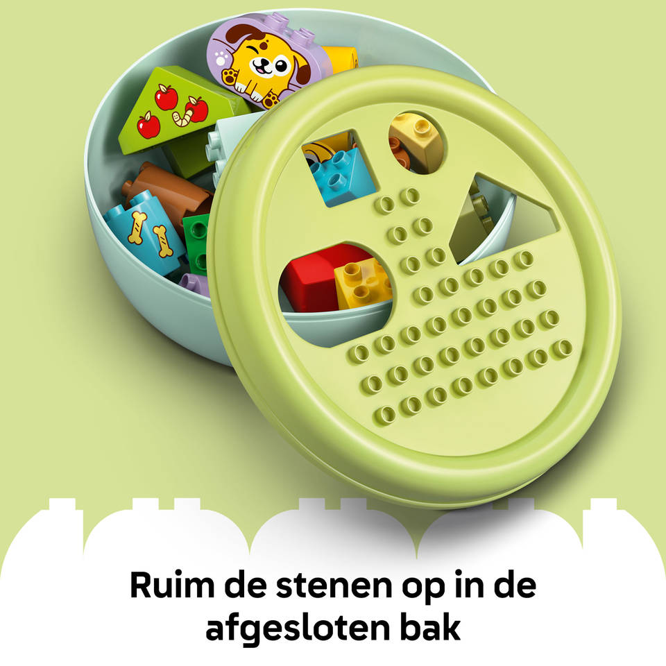 LEGO DUPLO vormenstoof: puppyhuis 10441