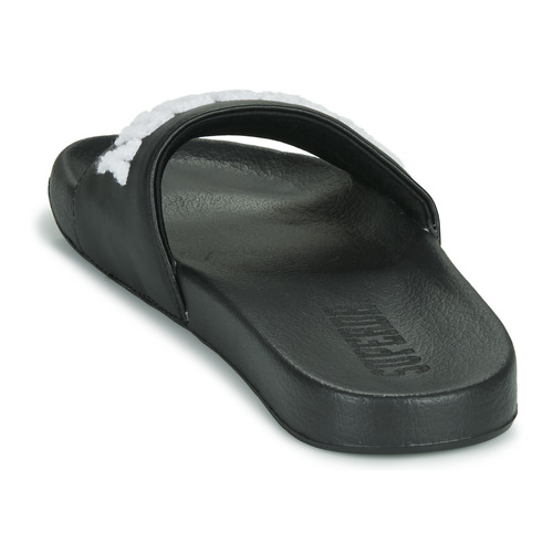 Superdry - HIGH BUILD LOGO POOL SLIDE - Noir