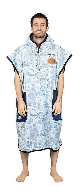 ALL-IN - PONCHO CLASSIC BEACH CREW HOMME