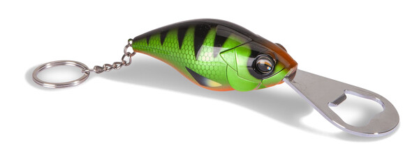 Ouvre-bouteille Porte-clés Saenger Perch Wobbler