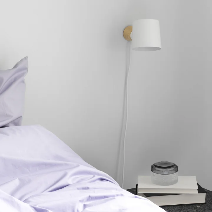 Normann Copenhagen - Rise Wandleuchte, schwarz