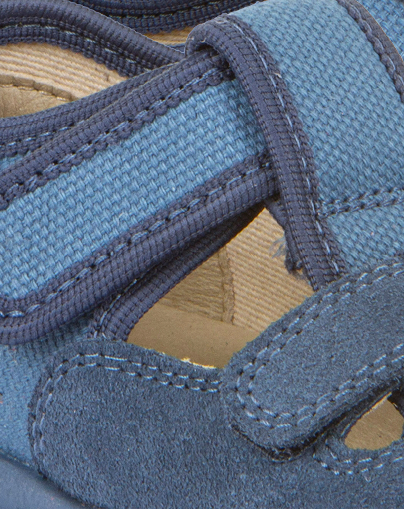Klett-Lauflernsandalen CLASSIC in denim