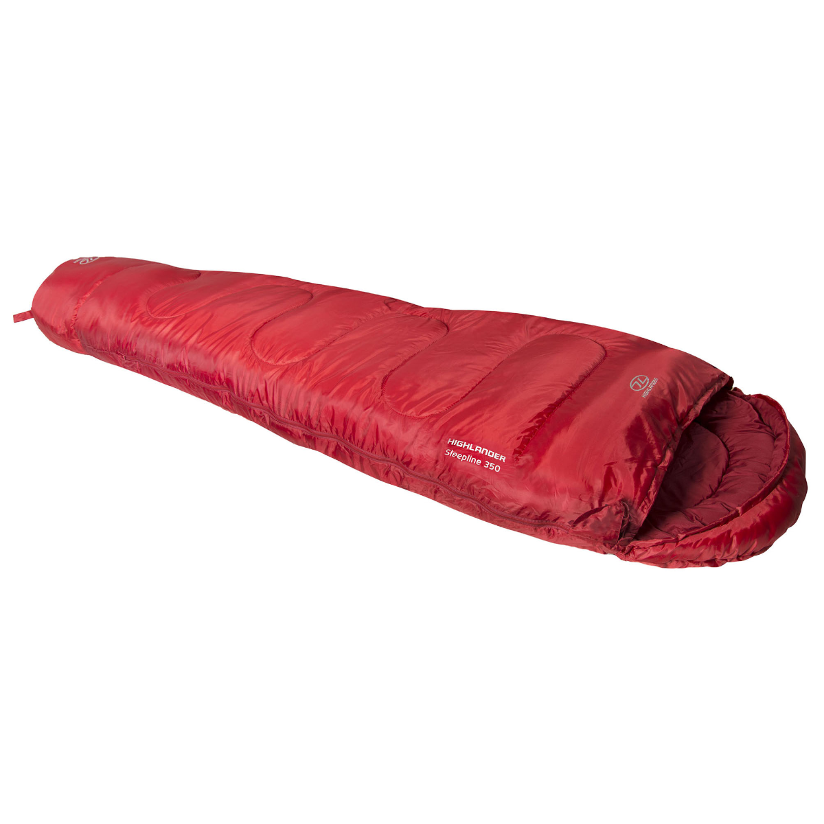 Highlander Sleepline 350 mummyslaapzak - Red