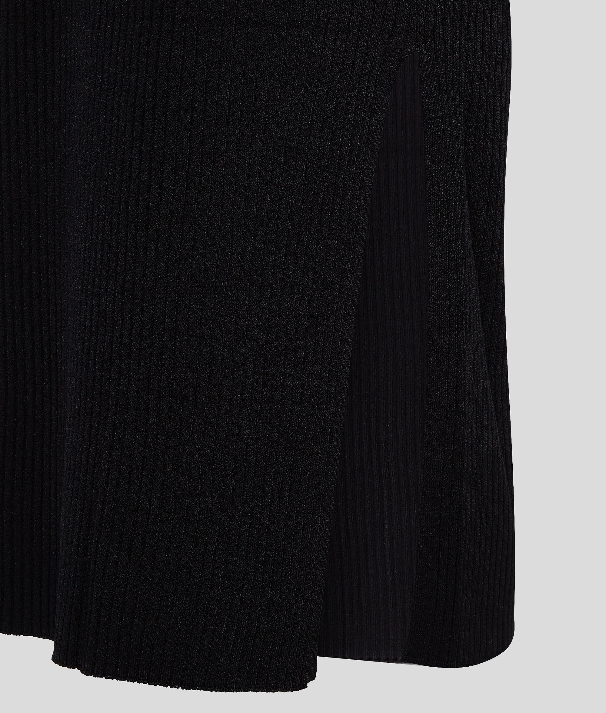 ROBE TRICOT À MANCHES COURTES AVEC LOGO KARL
