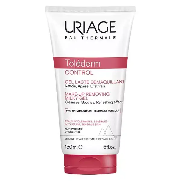 Uriage Toléderm Control Leite em Gel de Limpeza para Pele Sensível 150ml