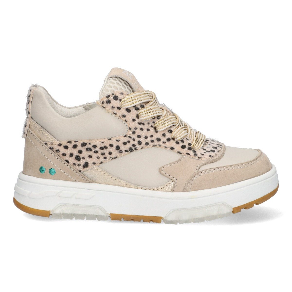 Nina Noa - Lage Sneakers Bunnies Beige