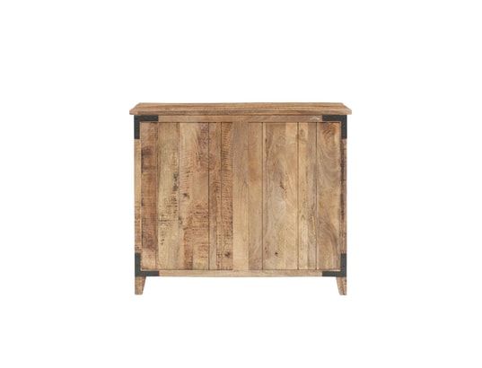 BOIS ET CHIFFONS CONCEPT - Meuble bar 2 tiroirs - manguier farm ii
