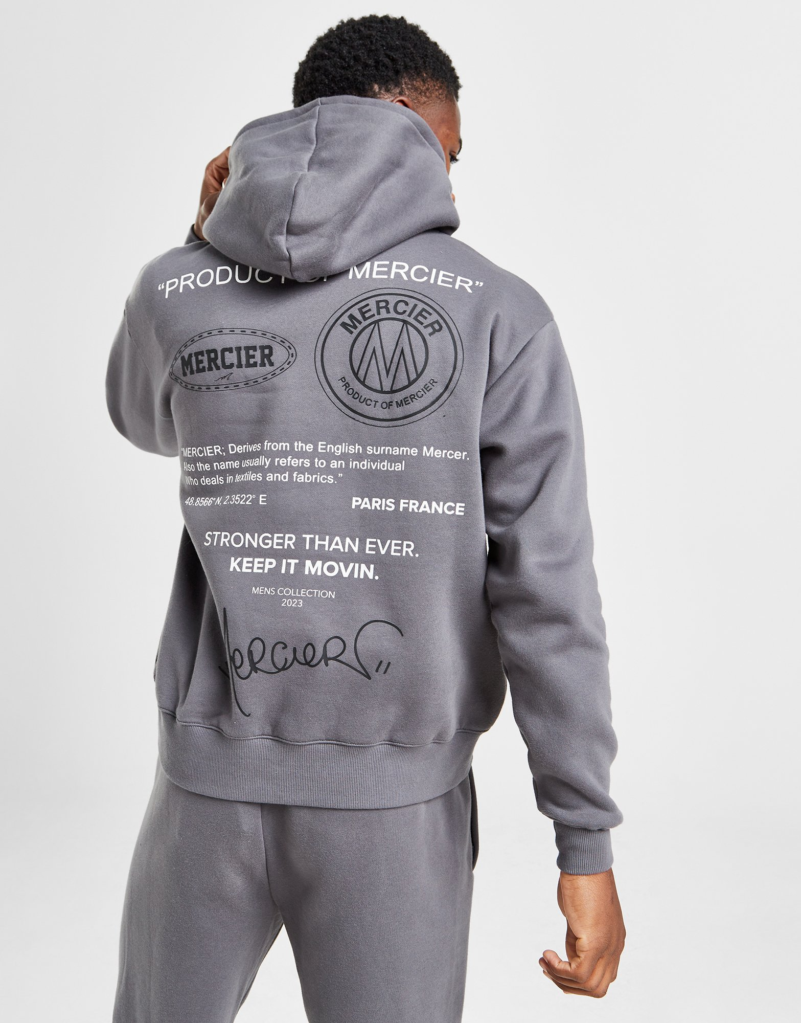 MERCIER Sweat à Capuche Caruso Homme