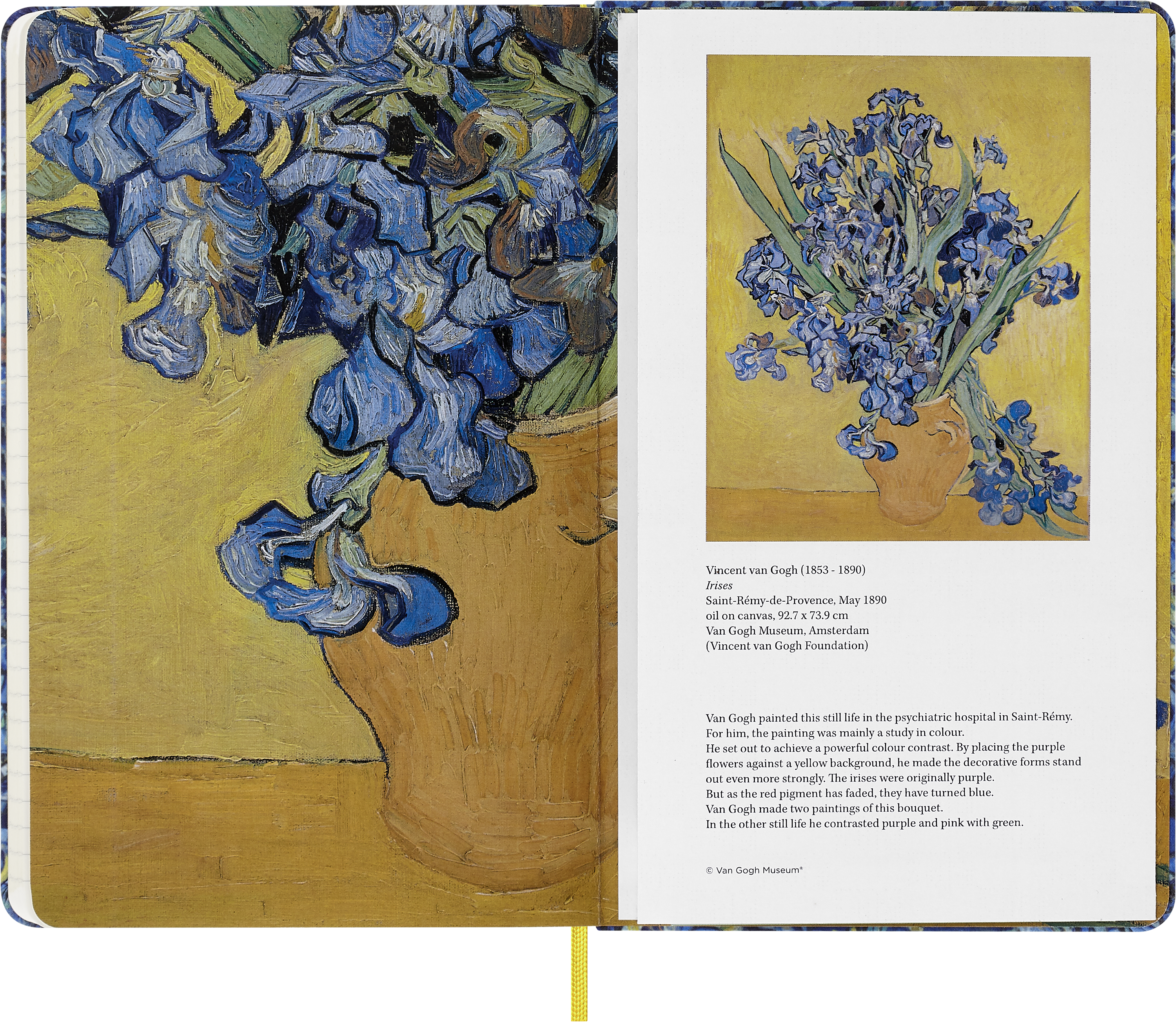 Van Gogh Museum Limited Edition Notebook Hard cover, Large, ruled