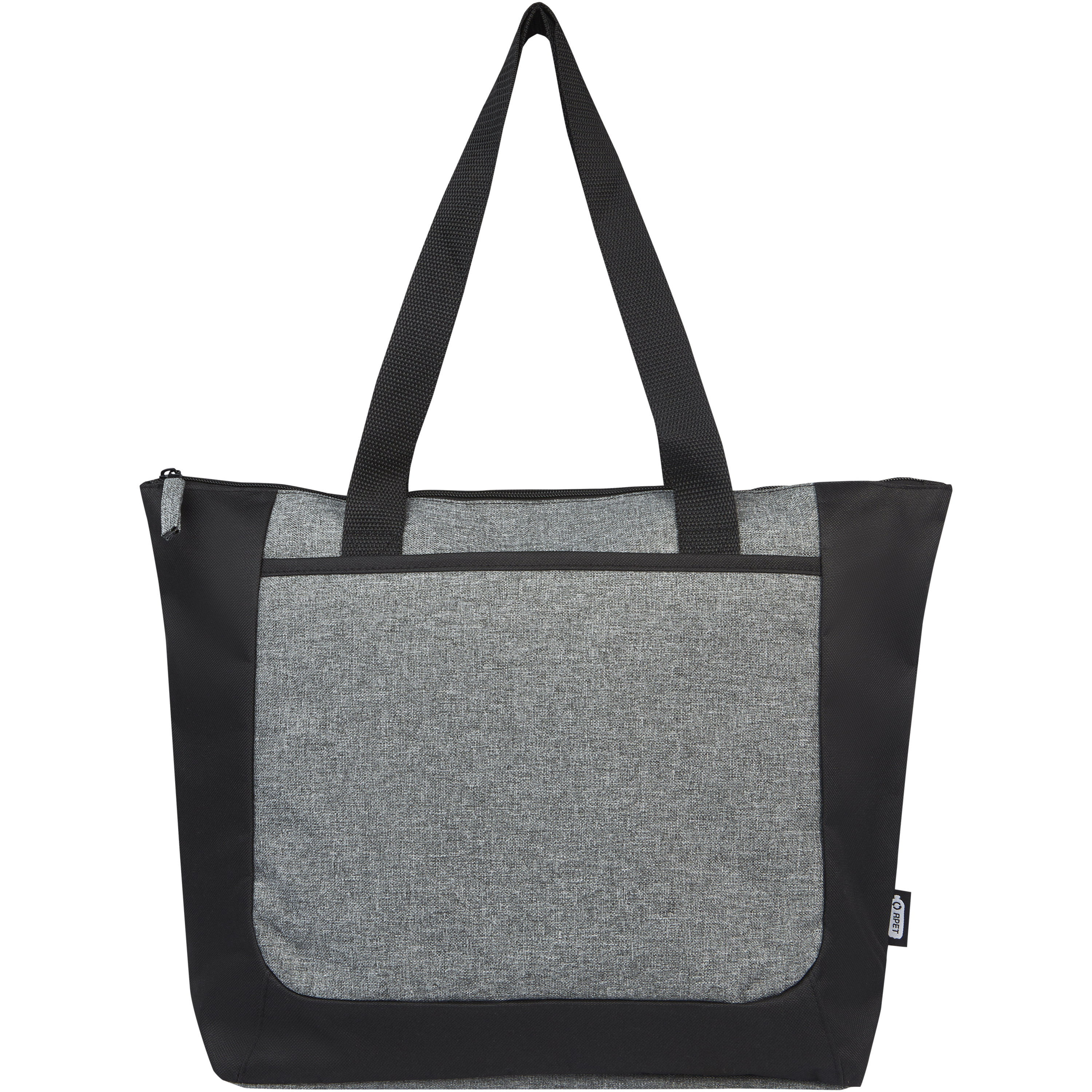 EgotierPro 120657 - Sac Cabas Zippé Écologique Recyclé 15L
