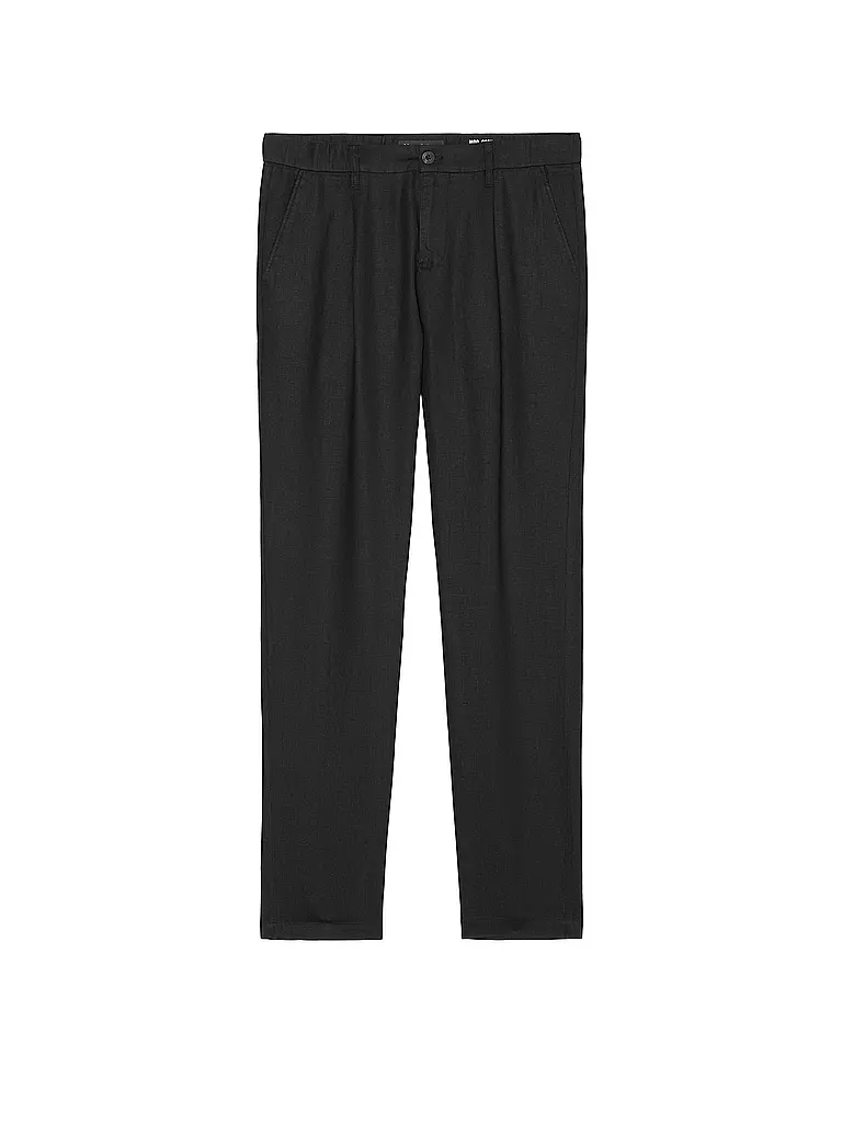MARC O'POLO Leinenchino  schwarz