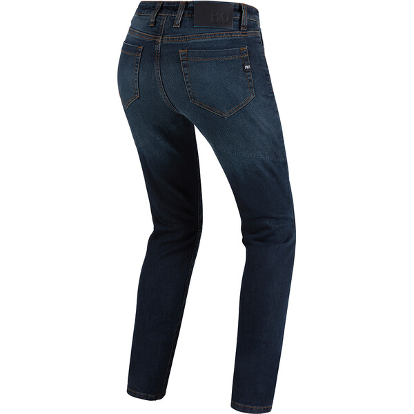PMJ - Jean femme Caferacer Lady Bleu