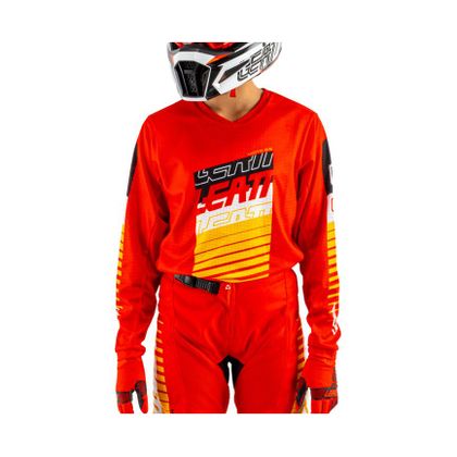 Tenue cross Leatt 3.5 RIDE KIT MAILLOT+PANTALON JUNIOR 2025 - Rouge