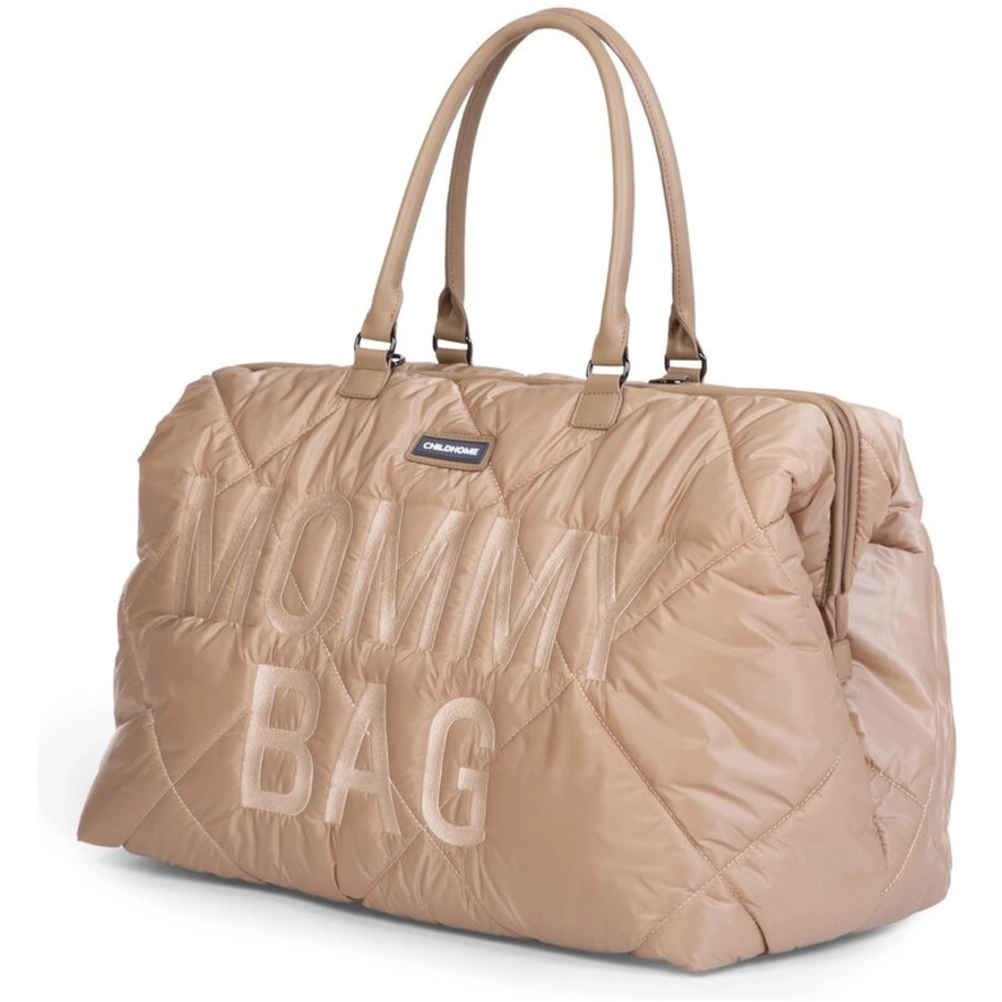 CHILDHOME Mommy Bag gesteppt beige