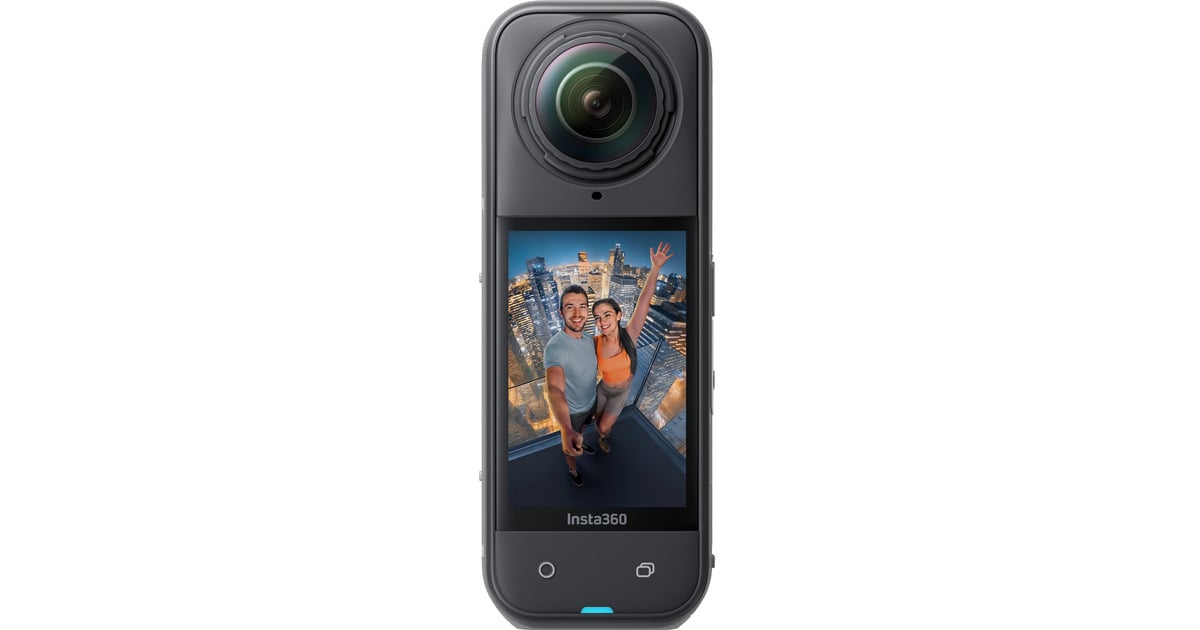Insta360X5 Standaard bundel videocamera  (Zwart, 8K, 360°)