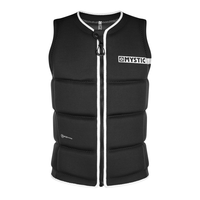 Mystic Brand Impact Vest F/zip - Wake - CE Black