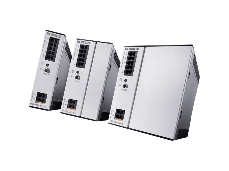 Block PM-0724-400-2 Elektronisk sikkerhedsafbryder 24 V/DC 10 A Antal udgange:4 x Indhold 1 stk