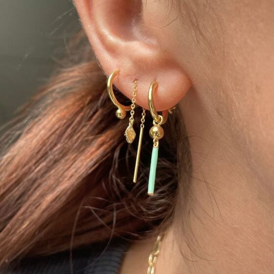 Stine A Tout Petit Disco Ball Earring