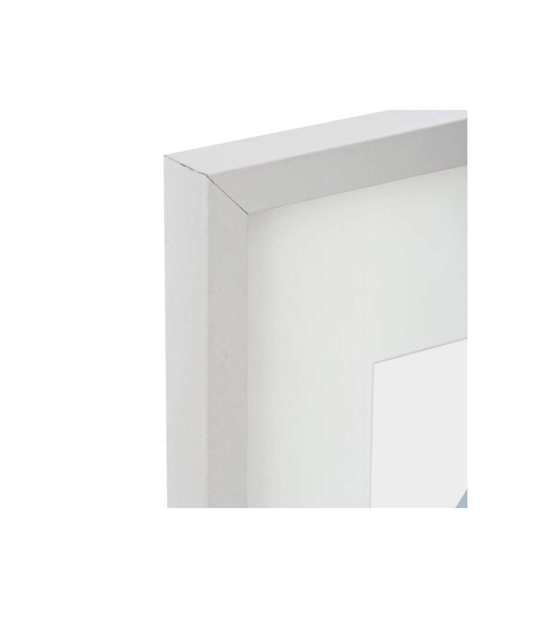 Cadre Photo en Verre Manu 40x50cm Blanc