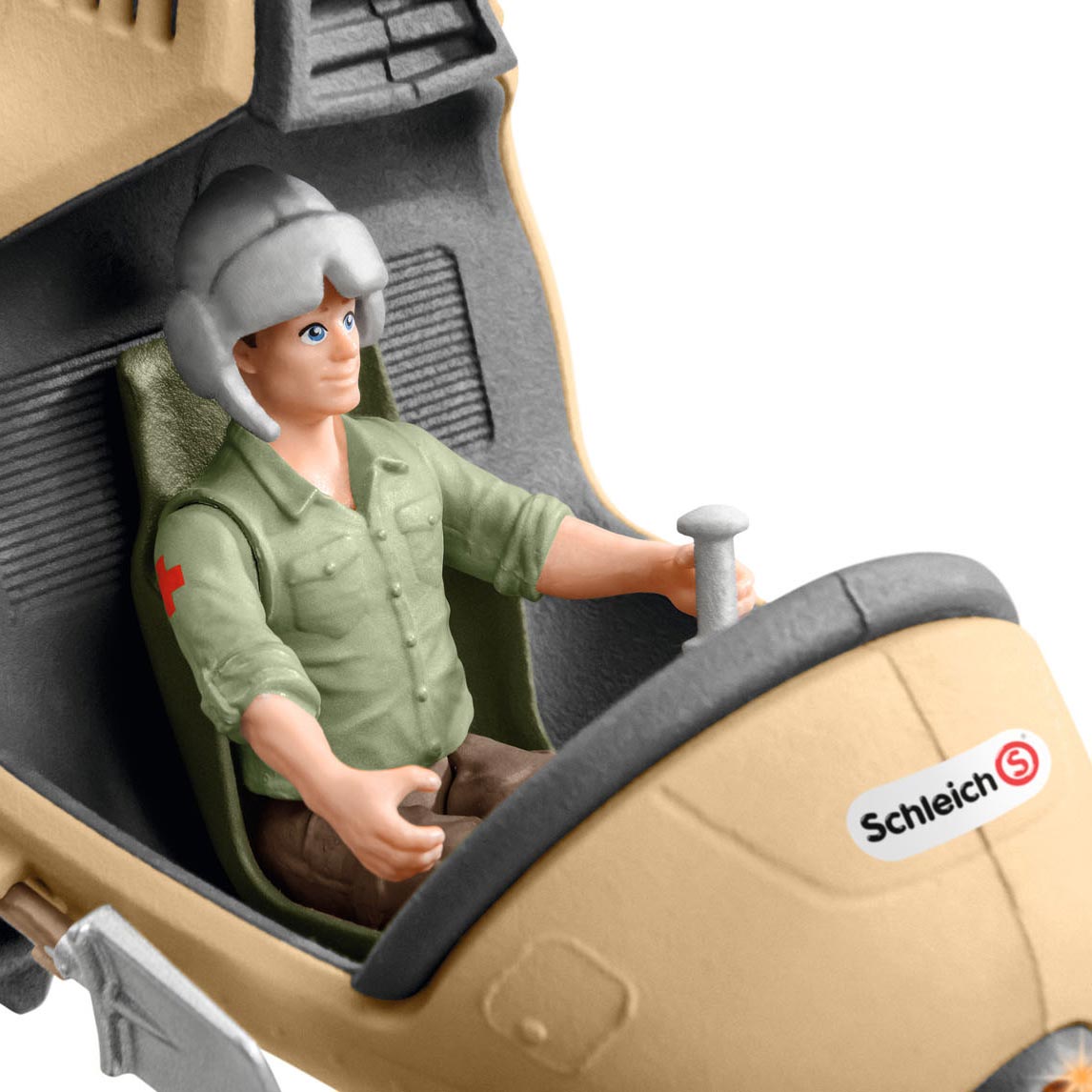 schleich WILD LIFE Reddingshelikopter voor Dieren 42476