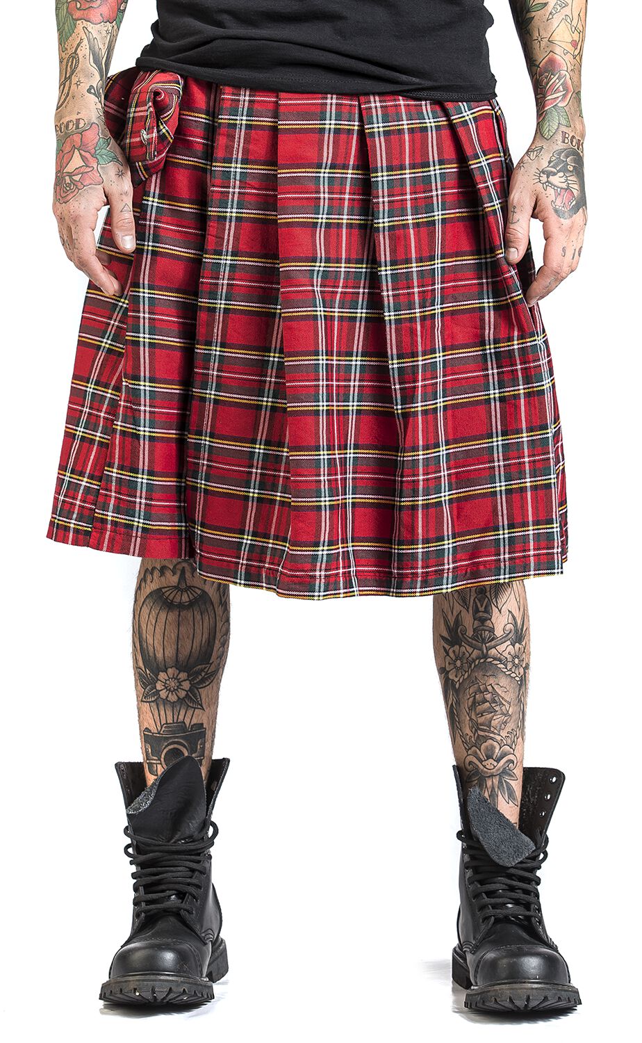 Kilt Fear Is Over | Banned Jupe mi-longue