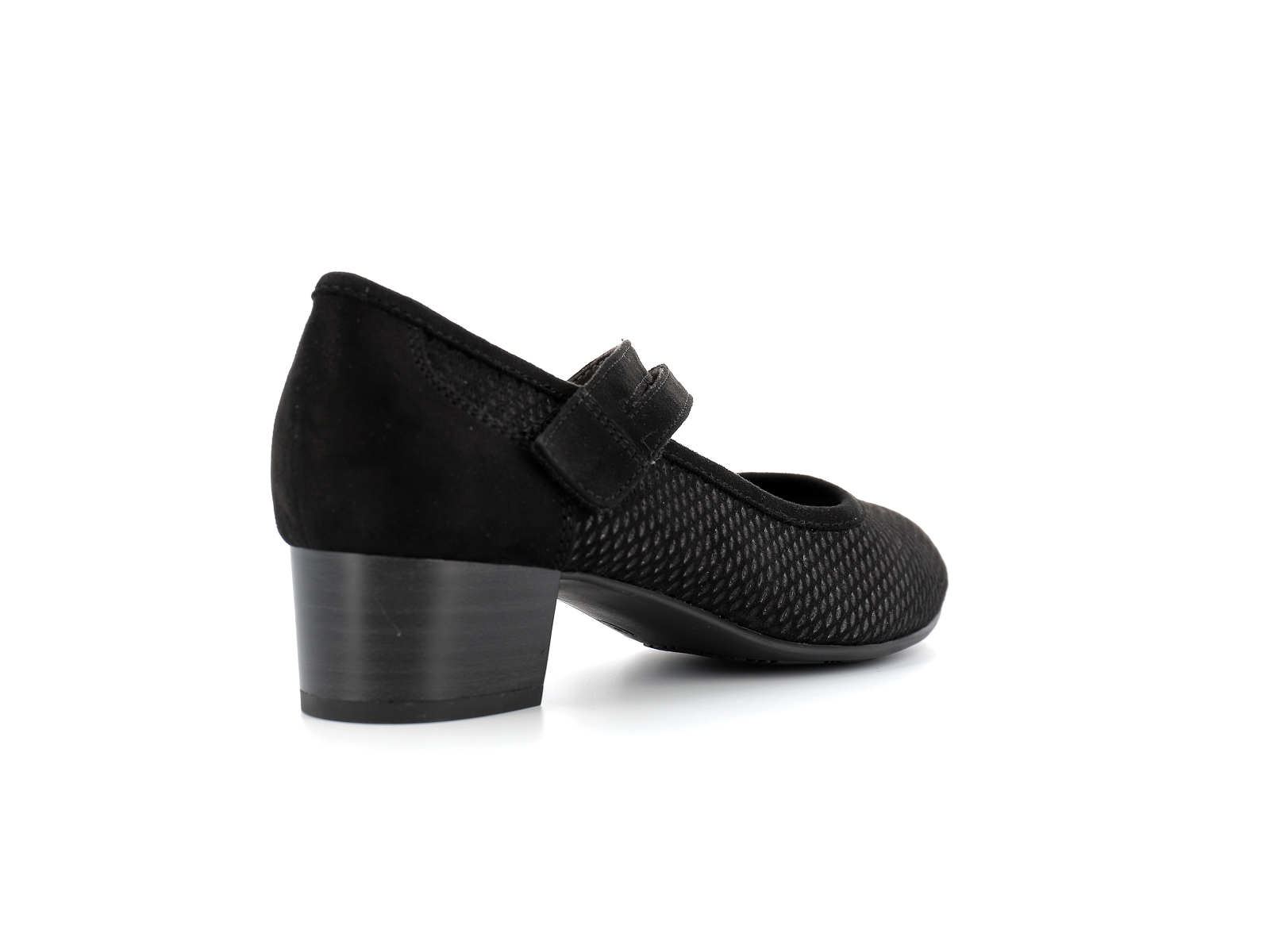 Jana  shoes-24363 Synthétique Velours Noir
