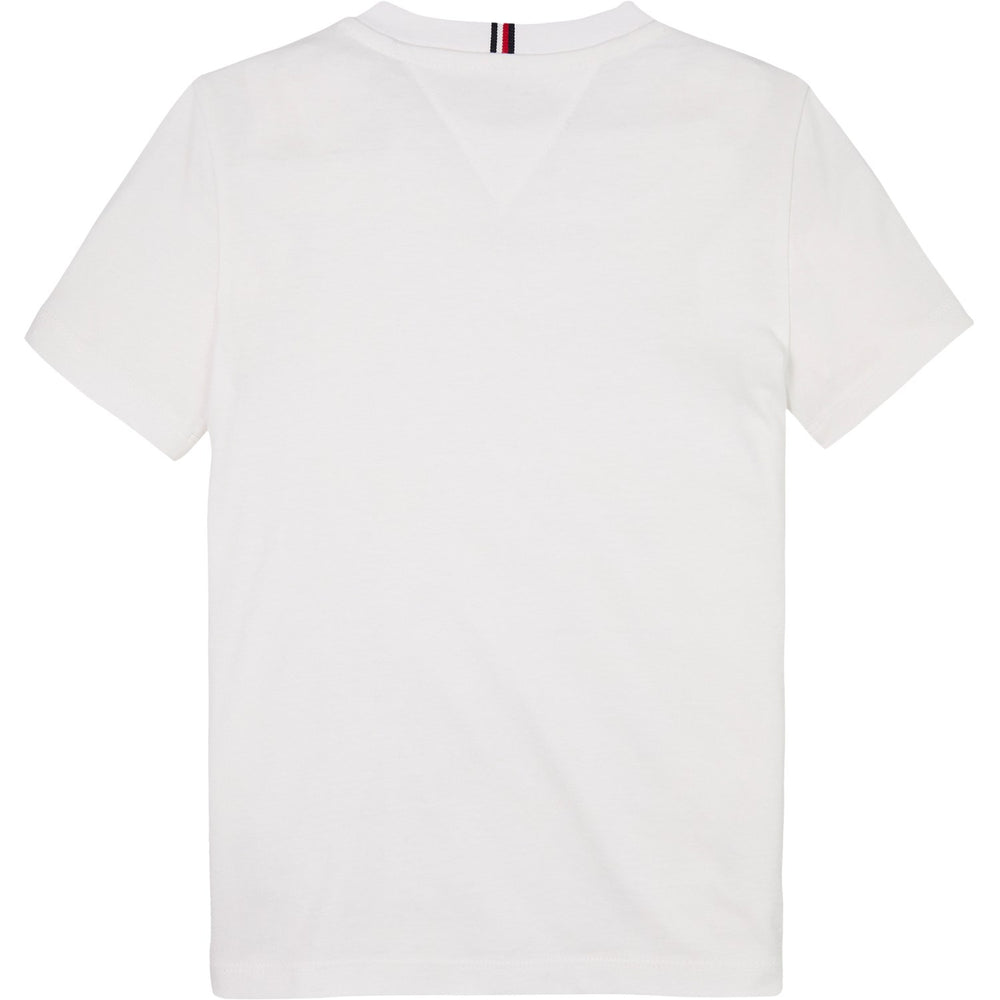 Køb Tommy Hilfiger White Flag Reg T-Shirt