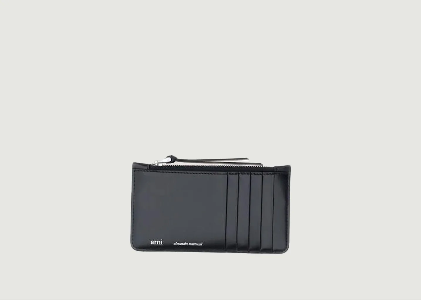 Porte-carte zippée AMI Paris