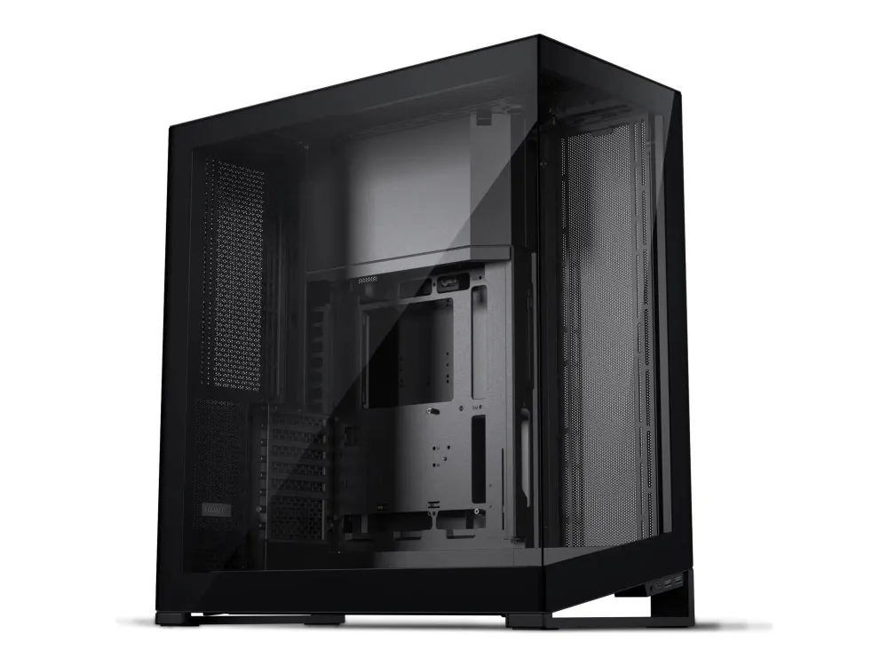 Phanteks NV series NV9 MKII - FT - udvidet ATX - sidepanel med vindue (hærdet glas) - ingen strømforsyning - sort satin - USB/Lyd