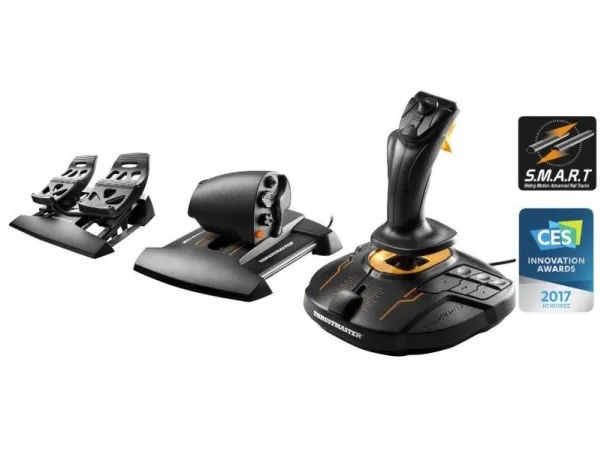 ThrustMaster T.16000M FCS Flight Pack - Joystick, speeder og pedaler - kablet - for PC