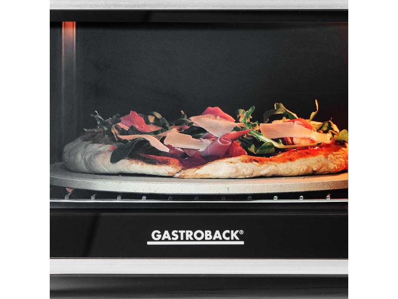Gastroback Backofen Bistro Bake & Grill 26 l, Silber Elektronisch geregelter Multifunktionsofen