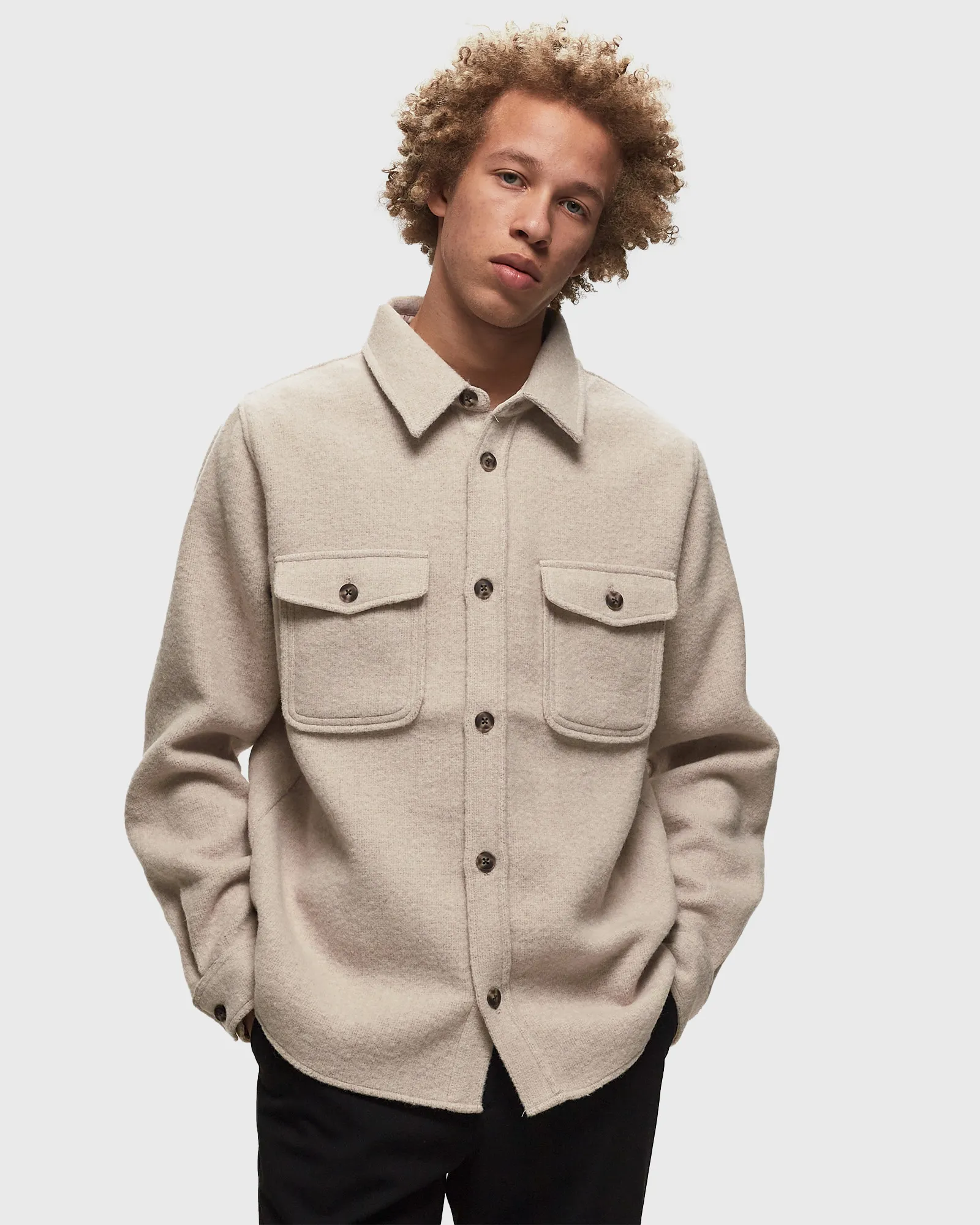 Les Deux Lennon Bouclé Overshirt