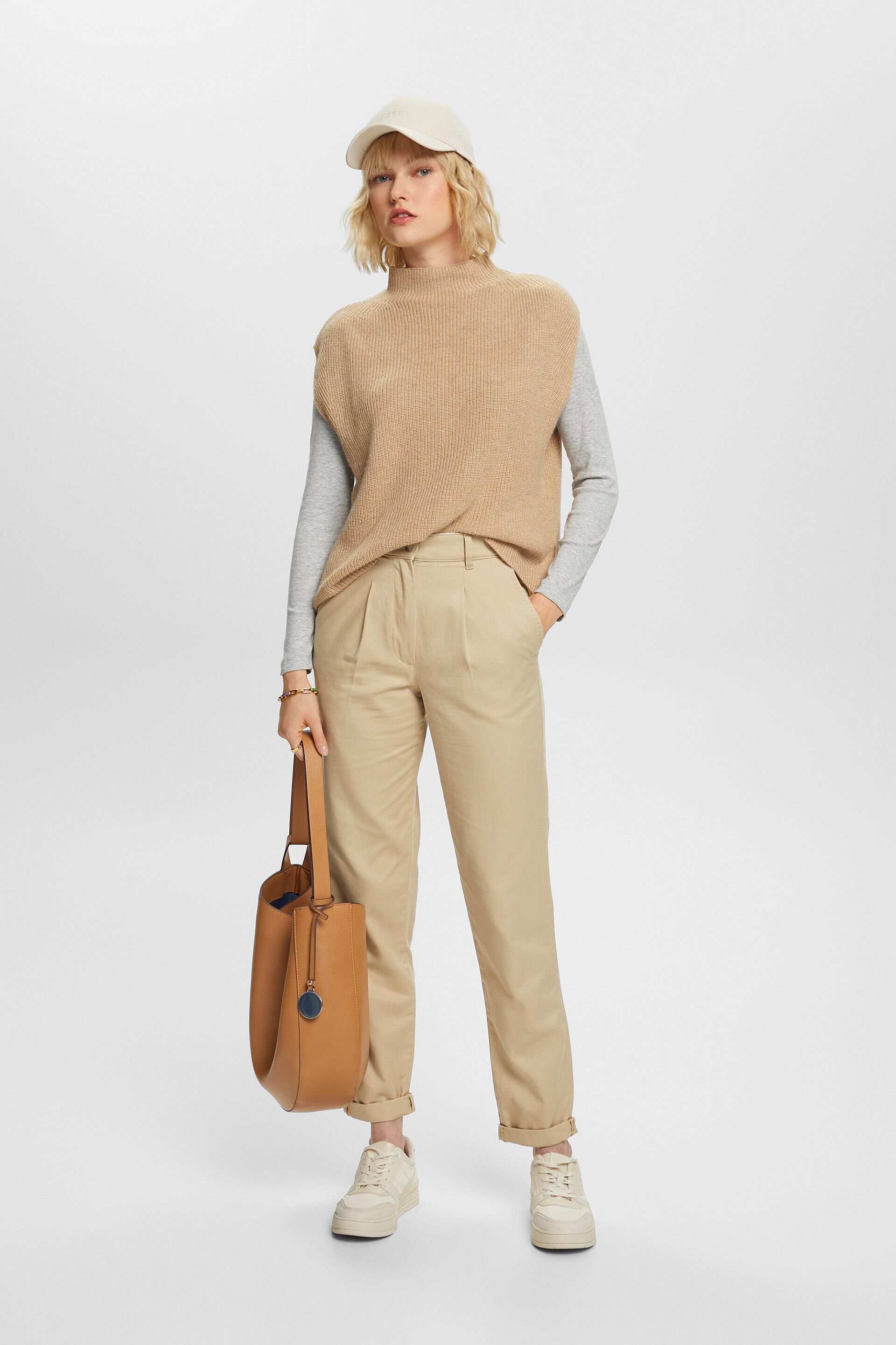 Pants woven