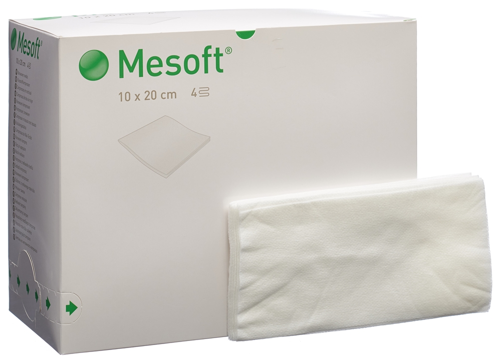 MESOFT Kompressen 10x20cm steril 5 Stk
