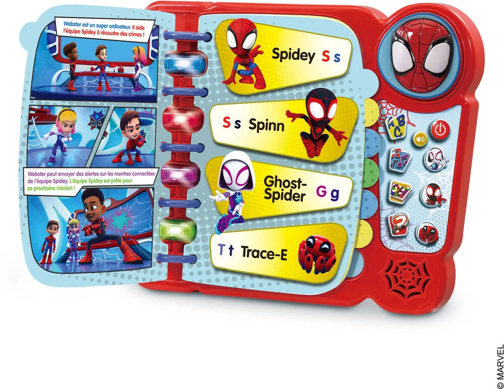 LE LIVRE-JEU ÉDUCATIF DE SPIDEY