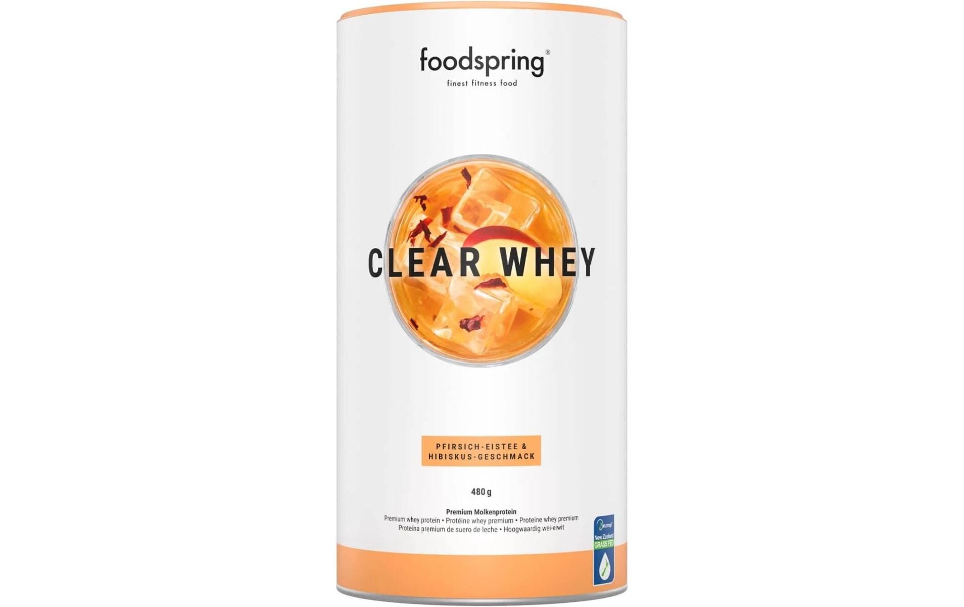 Pulver Clear Whey Ice Tea/PfirsichErfrischendes Eiweissgetränk