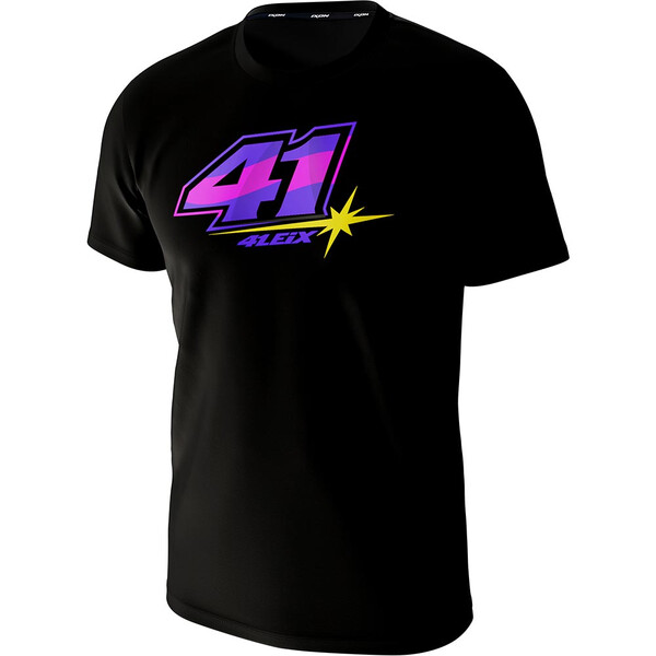 Ixon - T-shirt Aleix Espargaro 24 Noir / Violet