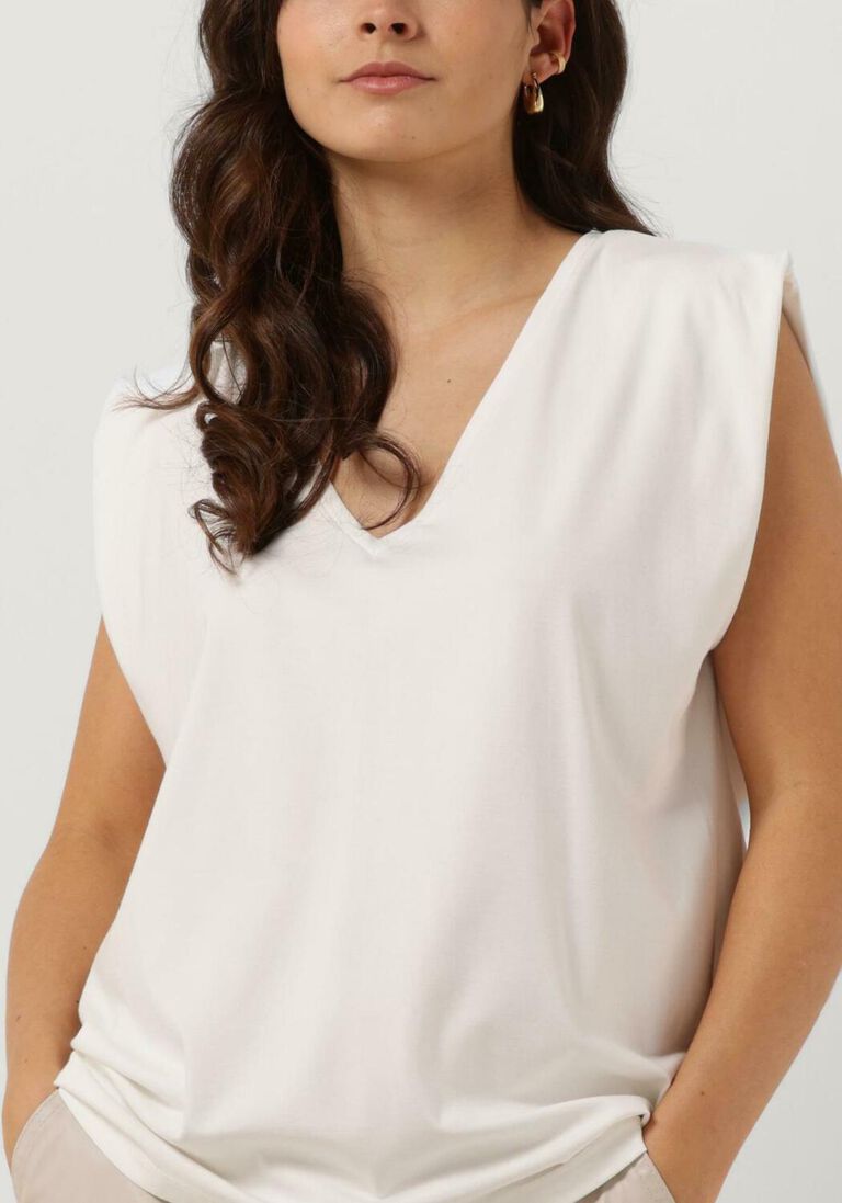 KNIT-TED ecru knit-ted t-shirt jasmina