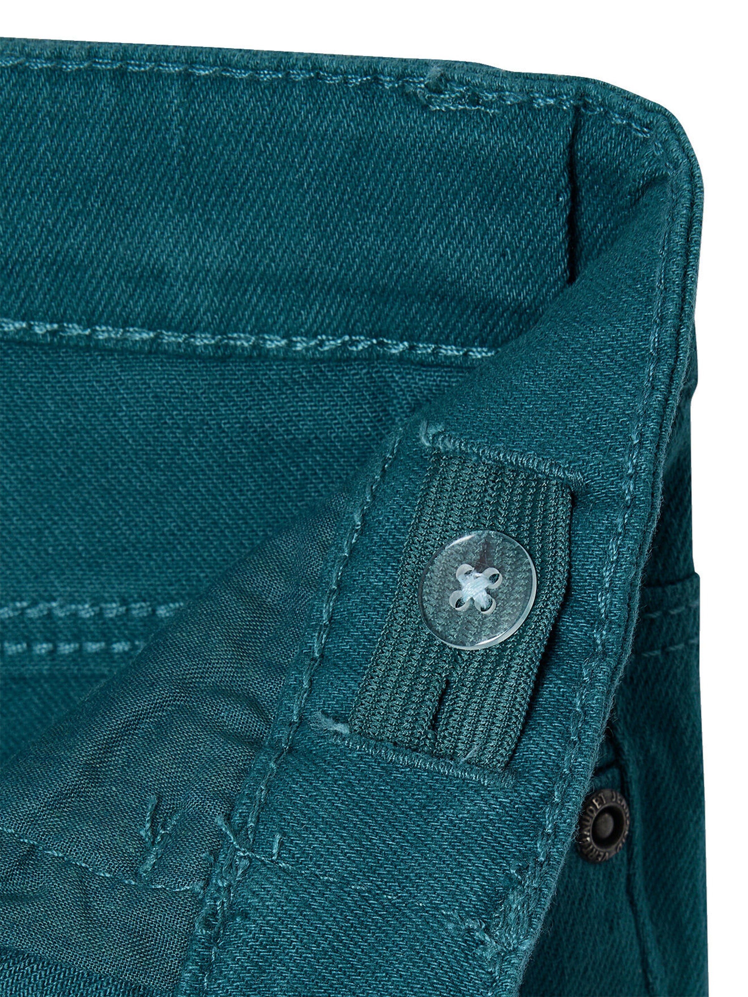 Vertbaudet Jungen Shorts, Bundweite verstellbar tannengrün