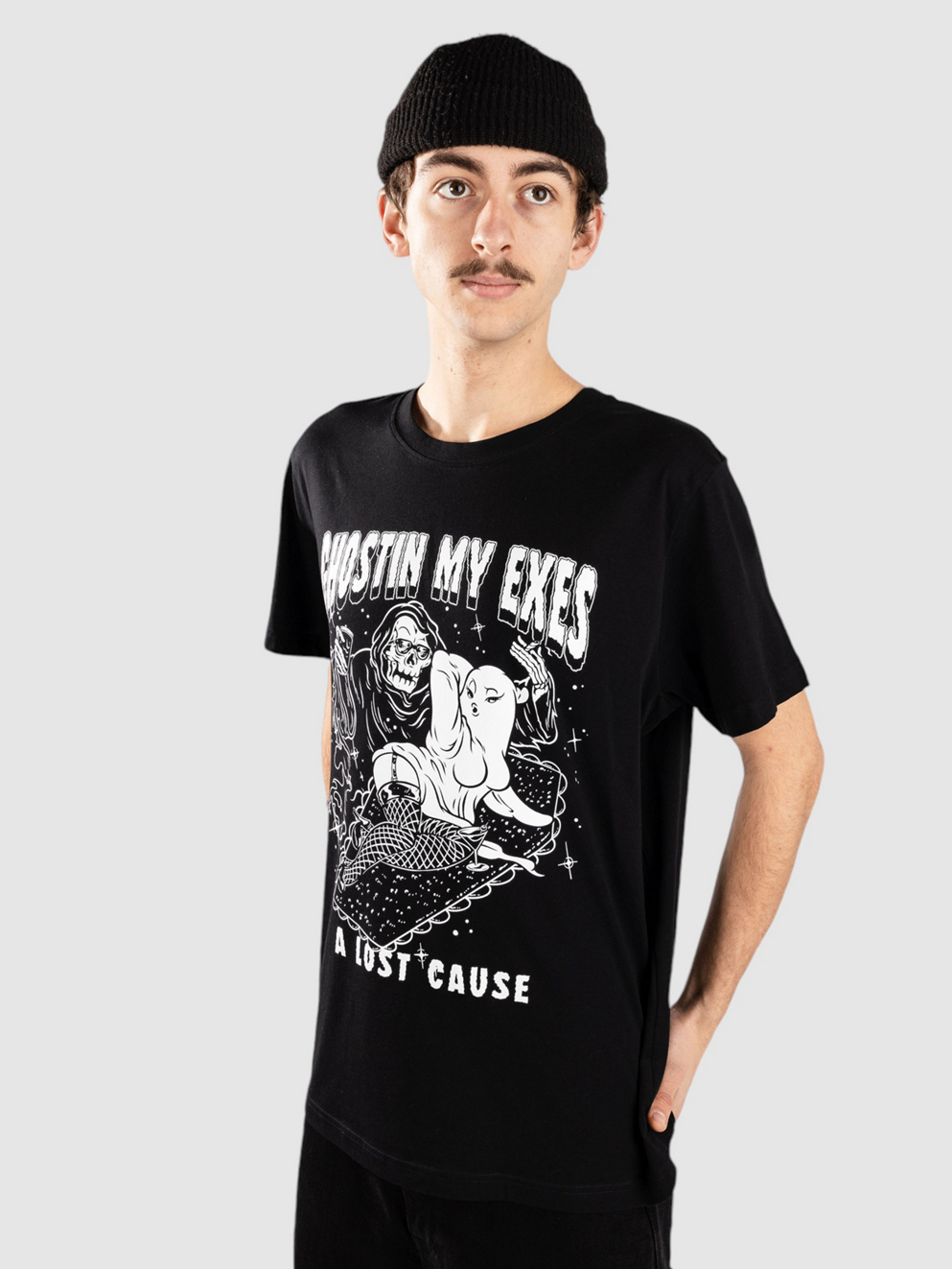 A Lost Cause Ghostin T-Shirt black