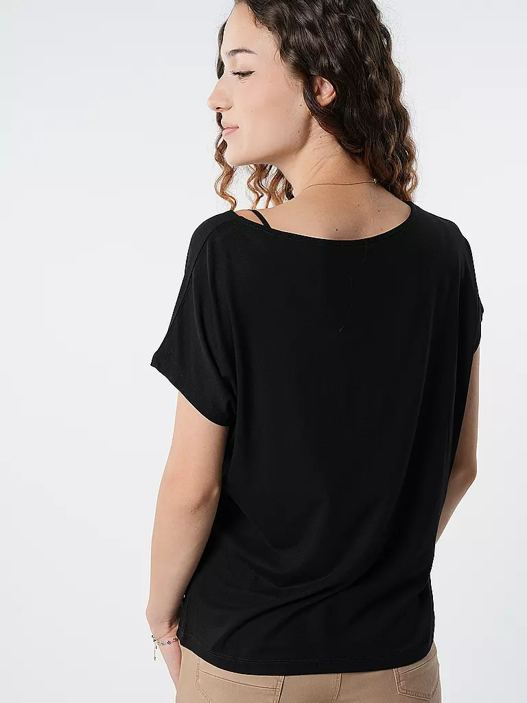 S.OLIVER T-Shirt  schwarz